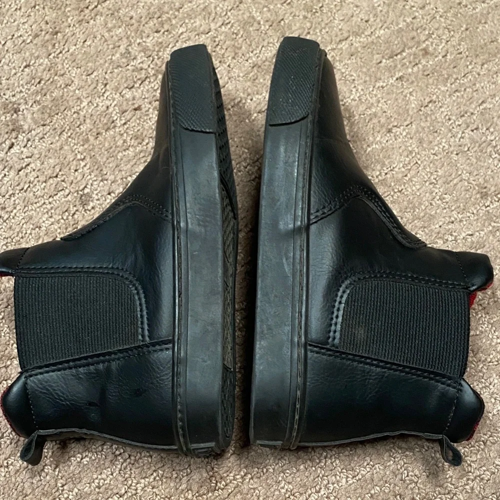 Boy’s Old Navy Black Sneaker Size 12 Chunky Chelsea  Boots School Play Casual
